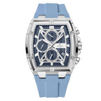 Men’s Barrel Quartz Multi-Function Sports Watc